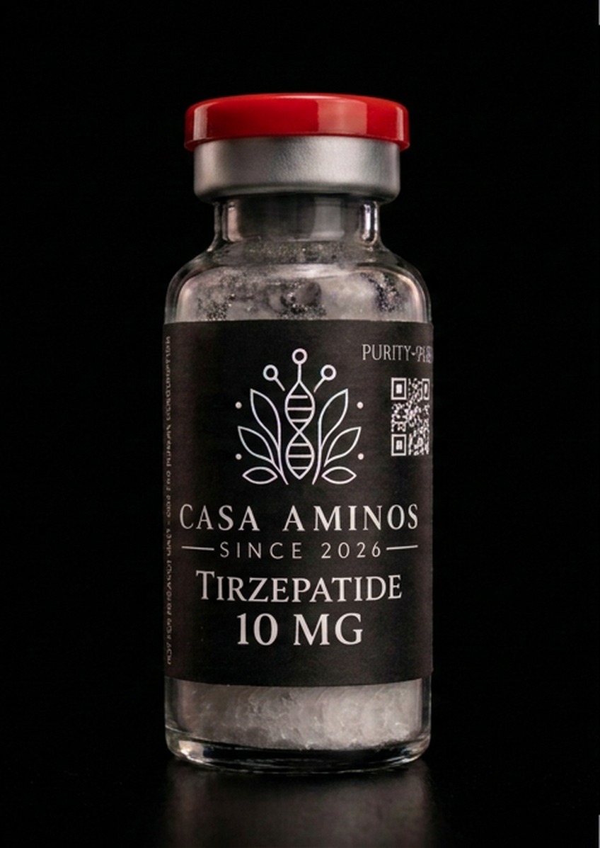 Tirzepatide vial — Casa Aminos